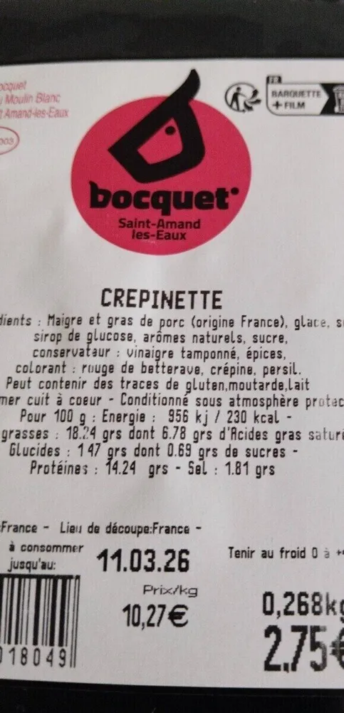 Crepinettes