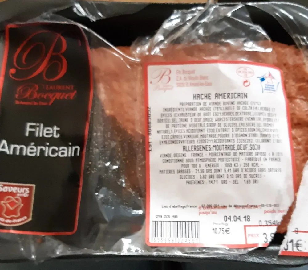 Haché americain