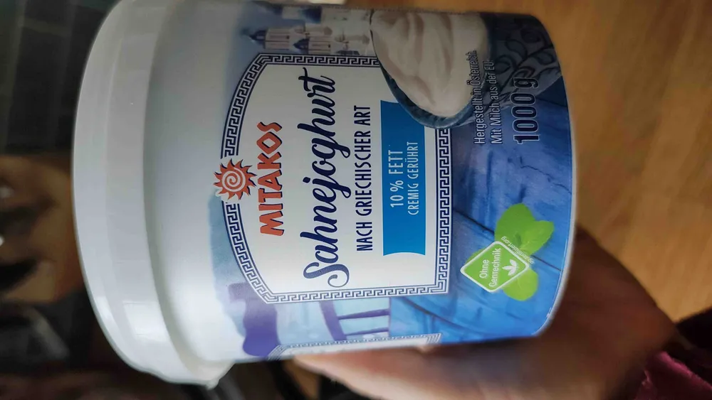 Sahnejoghurt nach griechischer Art