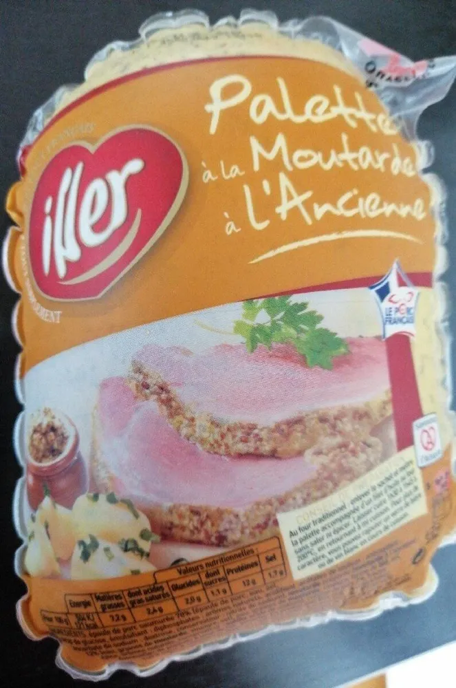 Palette à la moutarde à l'ancienne