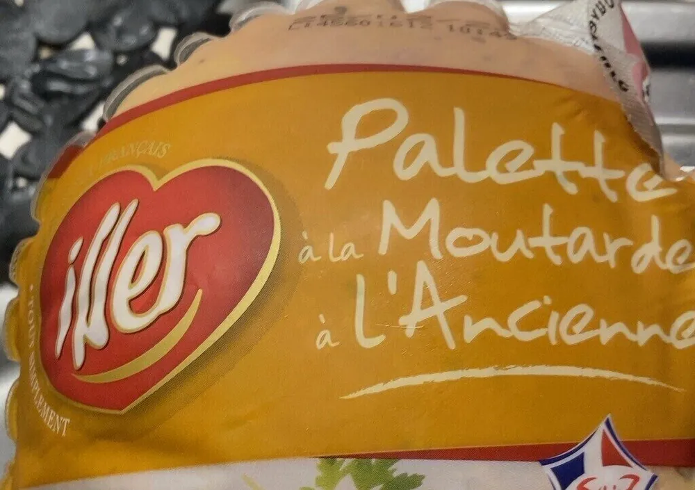 Palette moutarde a l’ancienne