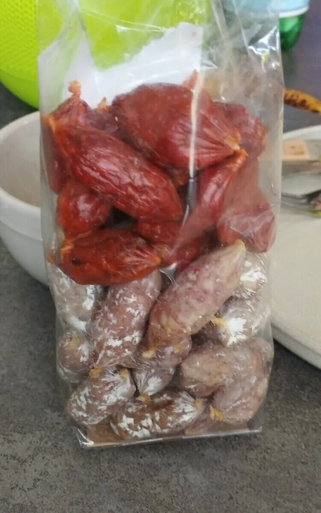 Mini saucisson nature et chorizo