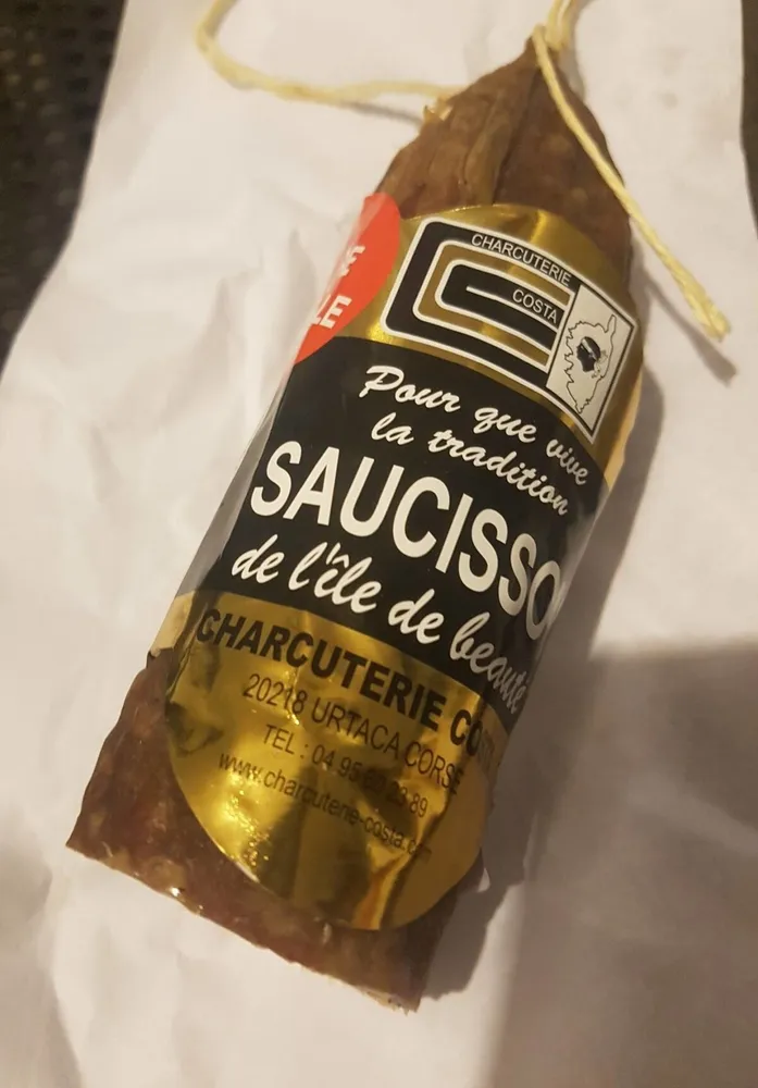 Saucisson de l'île de beauté