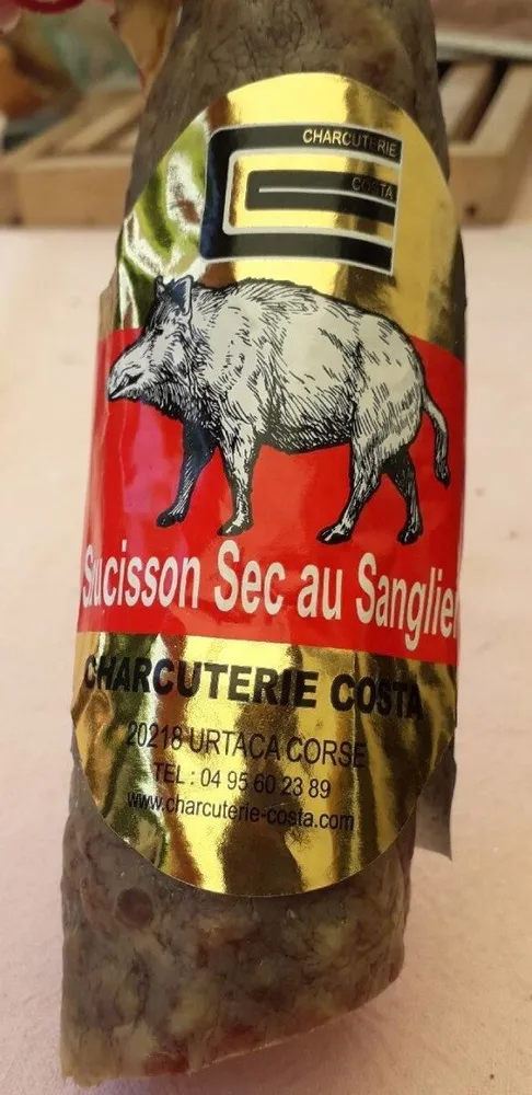 Saucisson sec sanglier