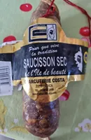 Saucisson sec de l'île de beauté