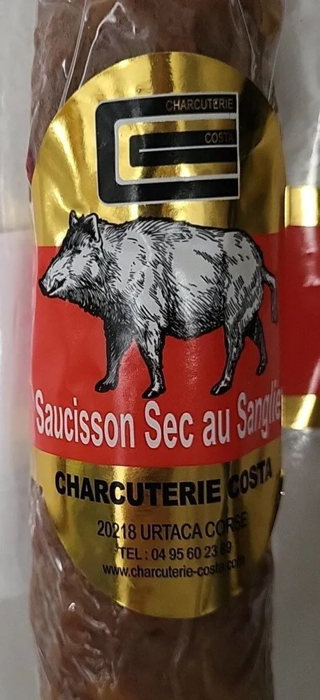 Saucisson sec au sanglier