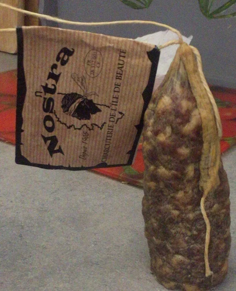 Saucisson sec ile de beauté
