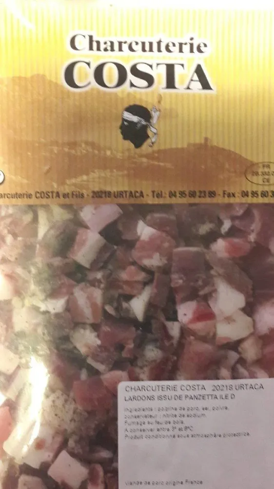 Lardons issue de penzetta