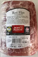 Roti filet de porc demi-sel