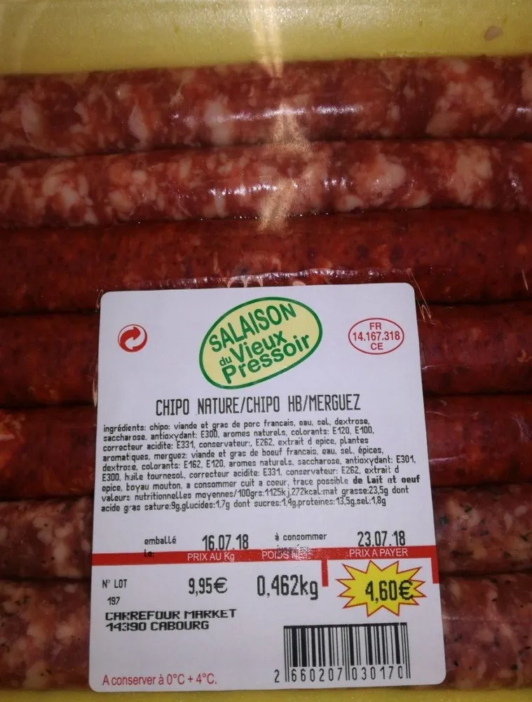 CHIPO NATURE/CHIPO HB/MERGUEZ