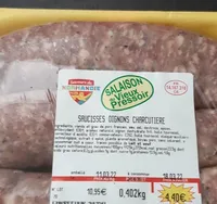 Saucisses oignons charcutiere