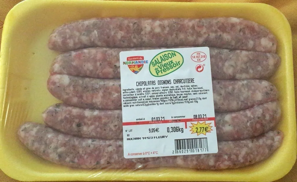 Chipolatas oignons