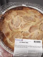 Tarte normande pommes