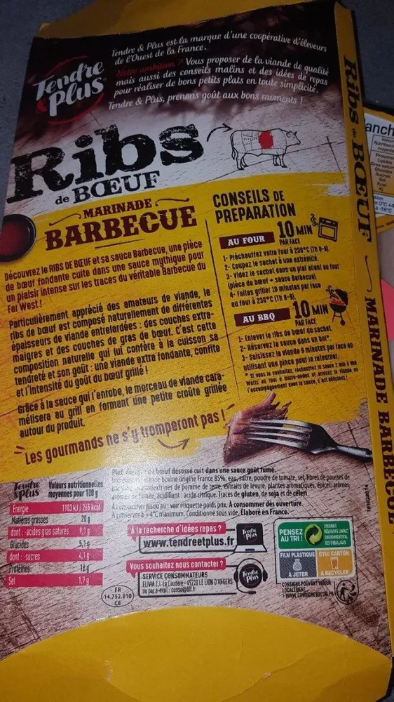 Ribs de boeuf