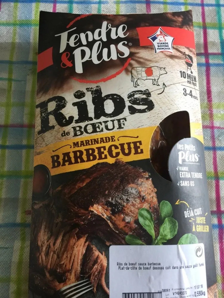 Ribs de Bœuf Marinade Barbecue