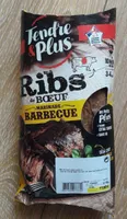 Ribs de boeuf marinade barbecue