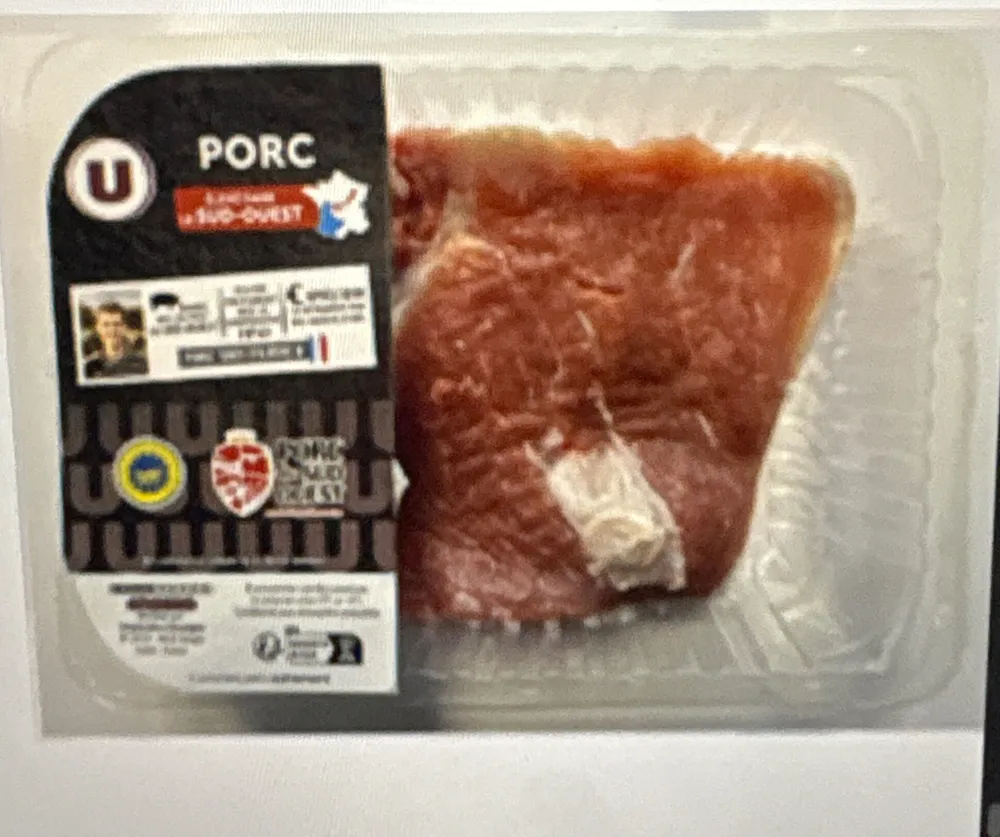 Grillades de porc