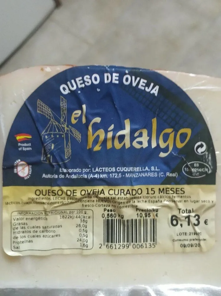 Queso el hidalgo