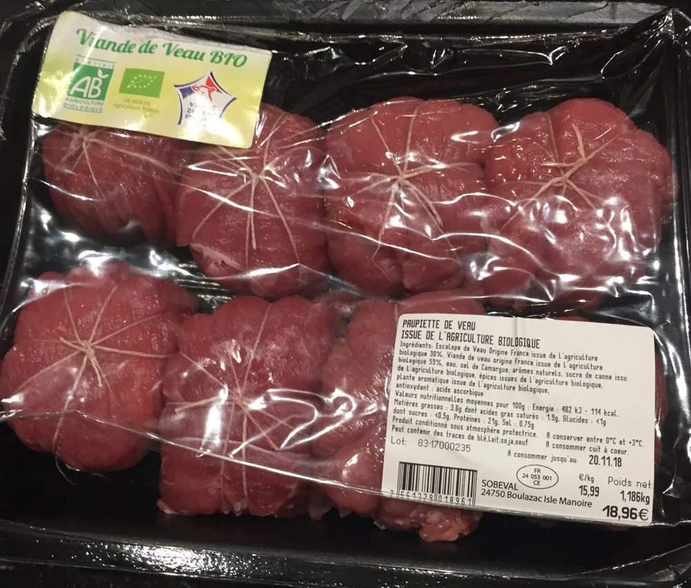 Paupiette de veau