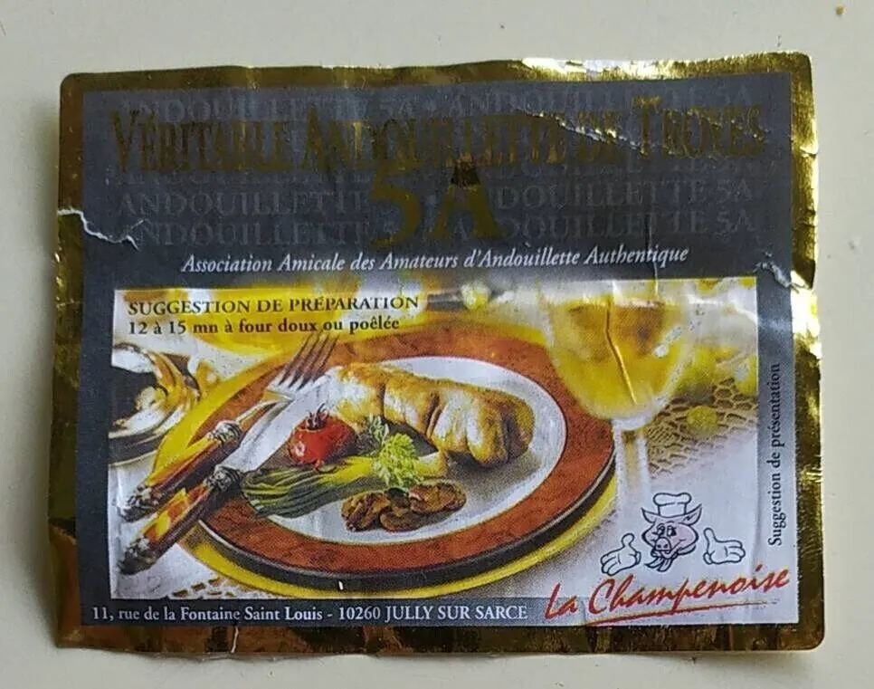 Véritable andouillette de Troyes 5A