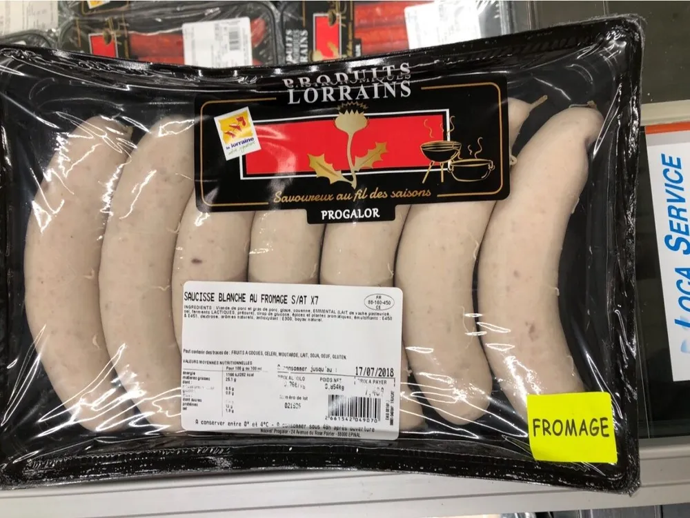 Saucisse blanche