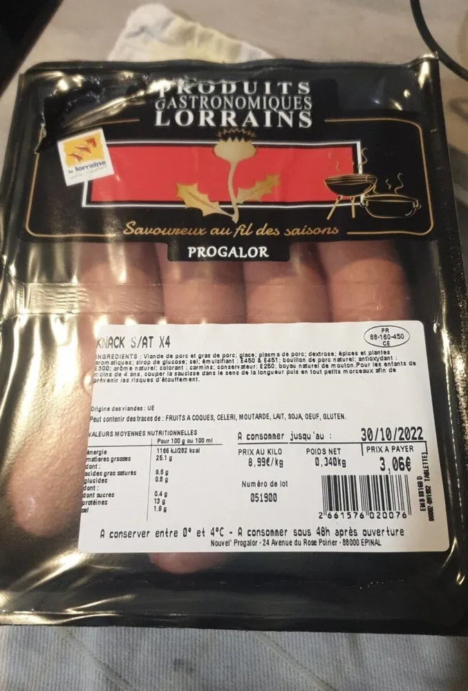 Snack progalor