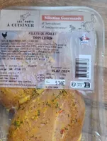 Filets de poulet thym citron