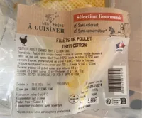 Filet poulet thym citron