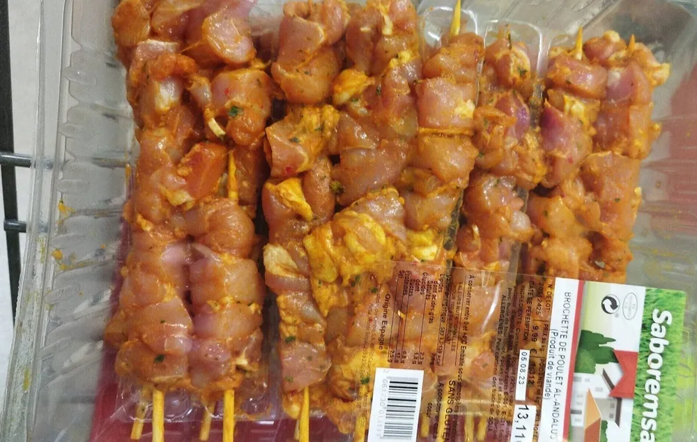 Brochette de poulet Al-Andalus