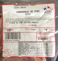 Jambonneau de porc cuit