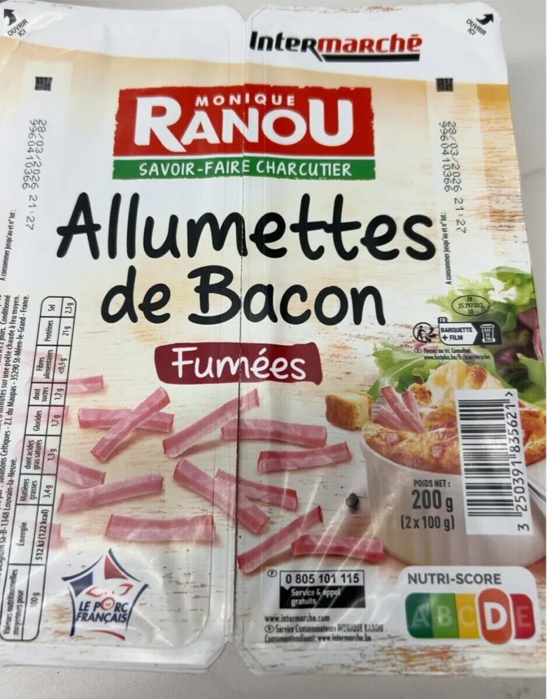 Allumettes vacon
