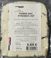 Tomme des Pyrénées IGP