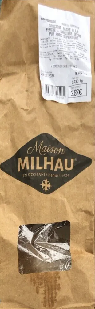 Saucisse seche a la perche
