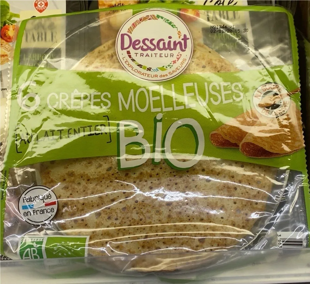 Crepes moelleuses