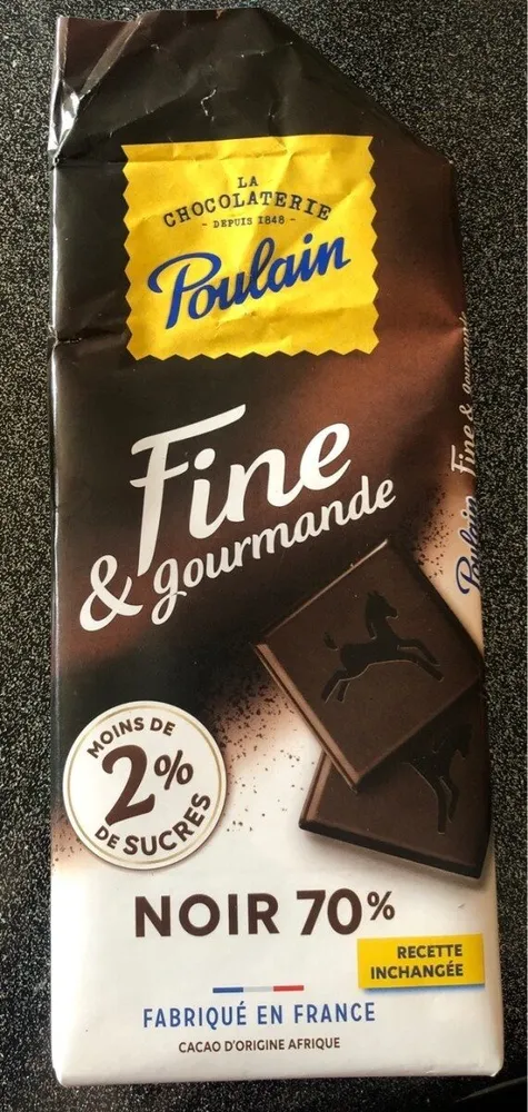 Poulain noir 70%