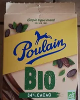 Poulain bio 34% de cacao