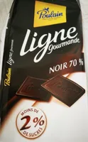Ligne gourmande noir 70%