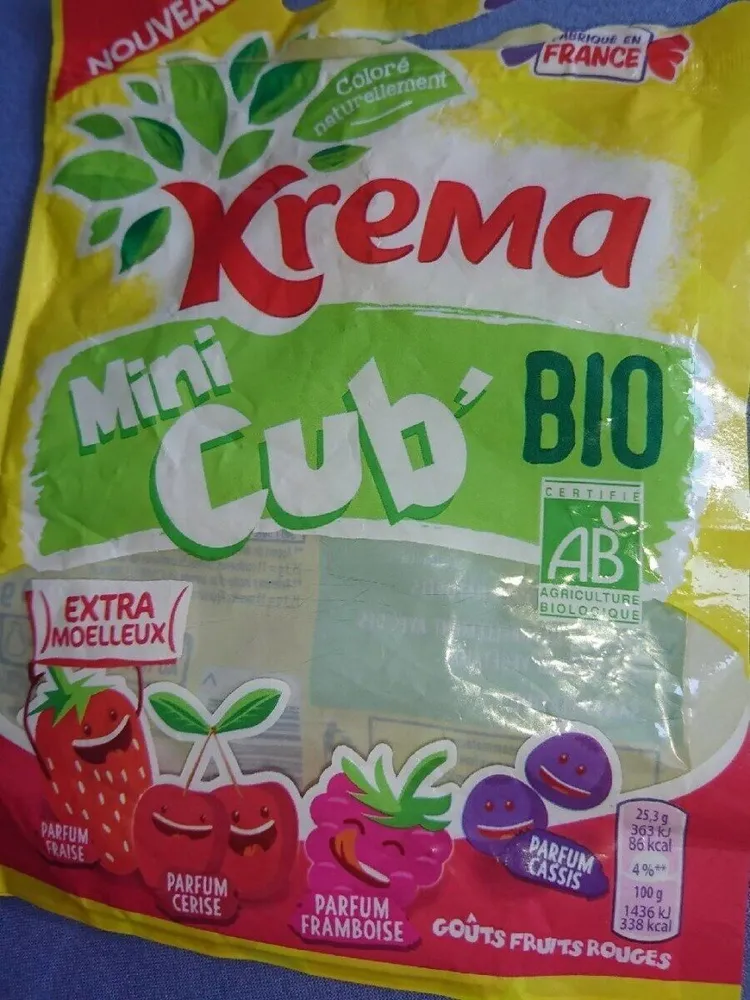 Mini Club' BIO (goûts fruits rouges)