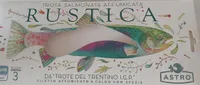Trota salmonata affumicata rustica