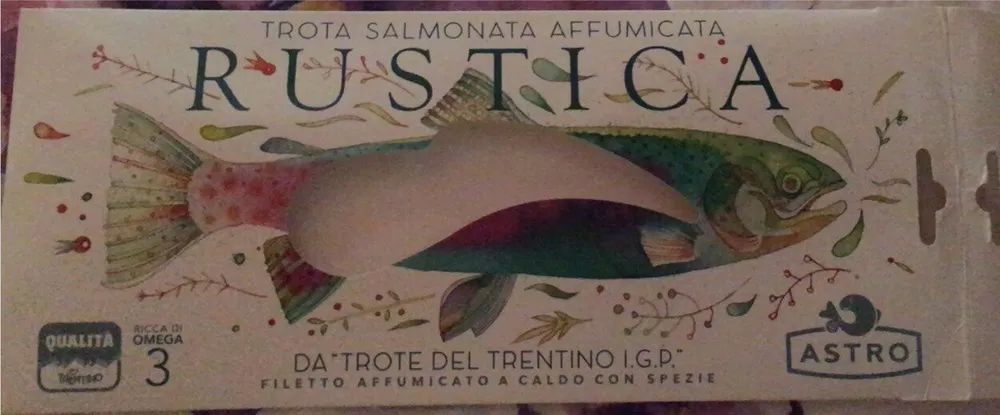 Trota salmonata affumicata