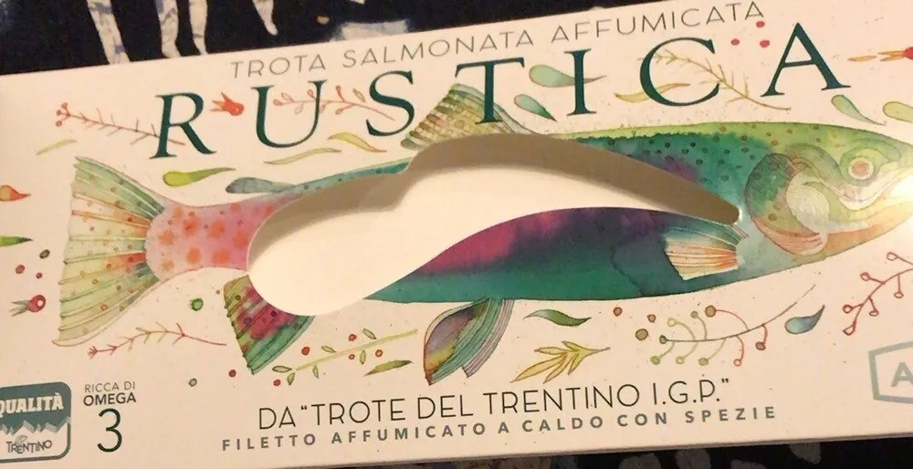 Trota salmonata rustica
