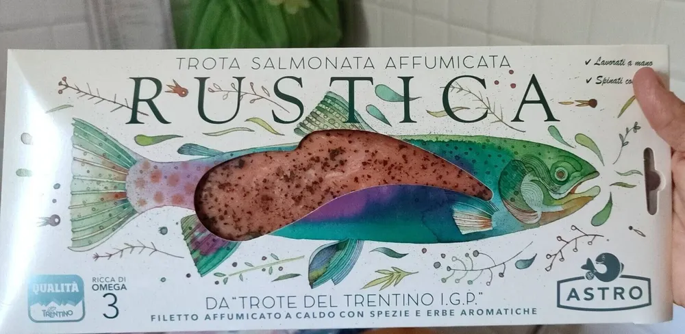 Trota salmonata affumicata