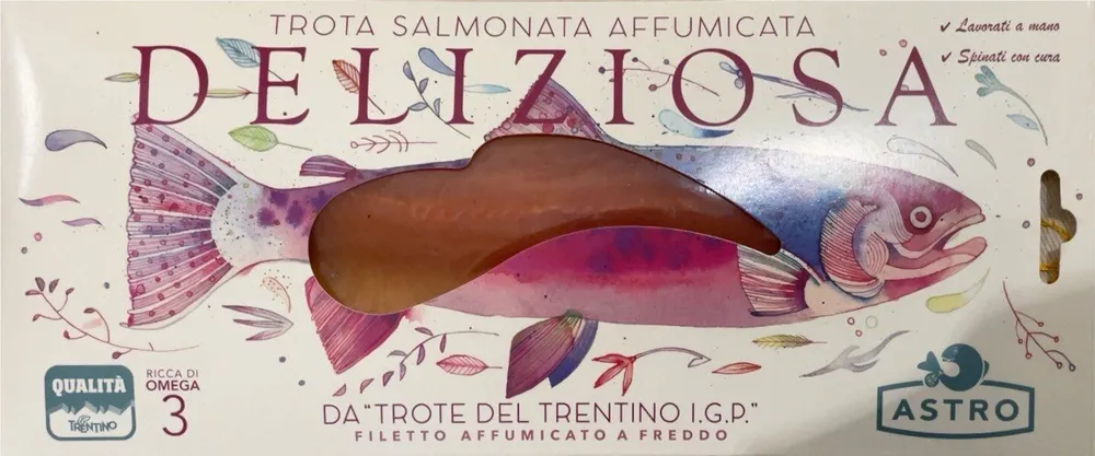 Trota salmonata affumicata