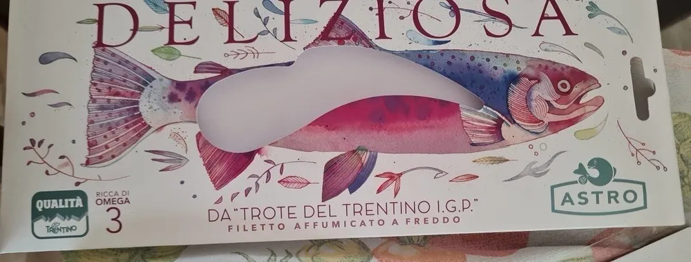 Trota salmonata affumicata