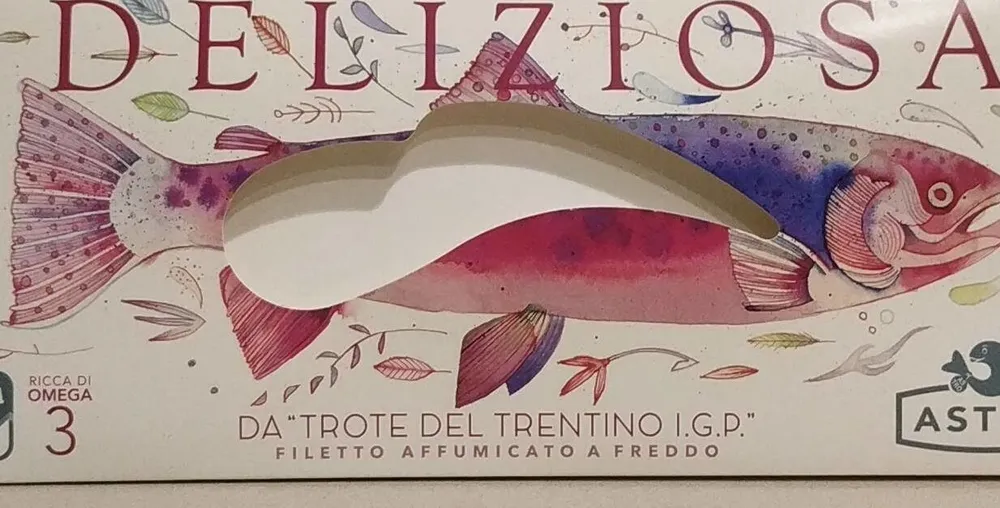 Trota Salmonata Affumicata DELIZIOSA