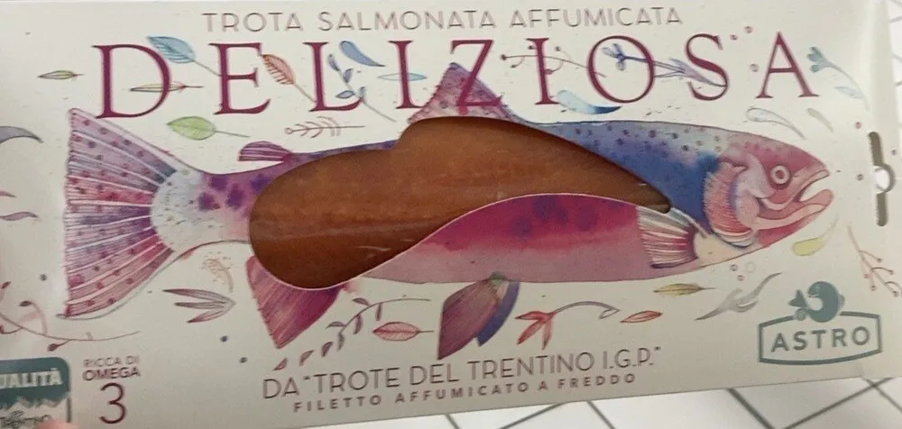 Trota salmonata affumicata