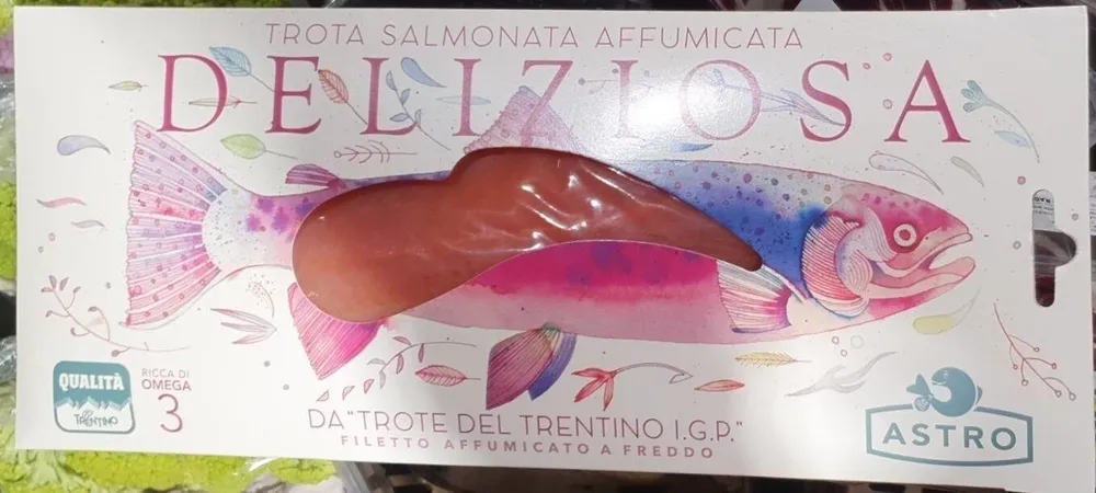 Trota salmonata affumicata