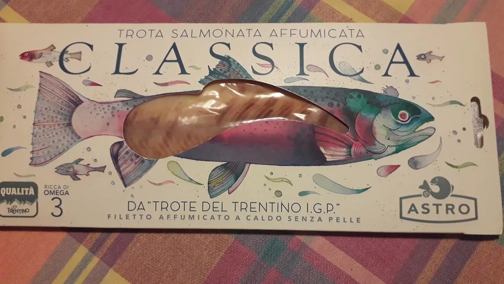Trota salmonata affumicata