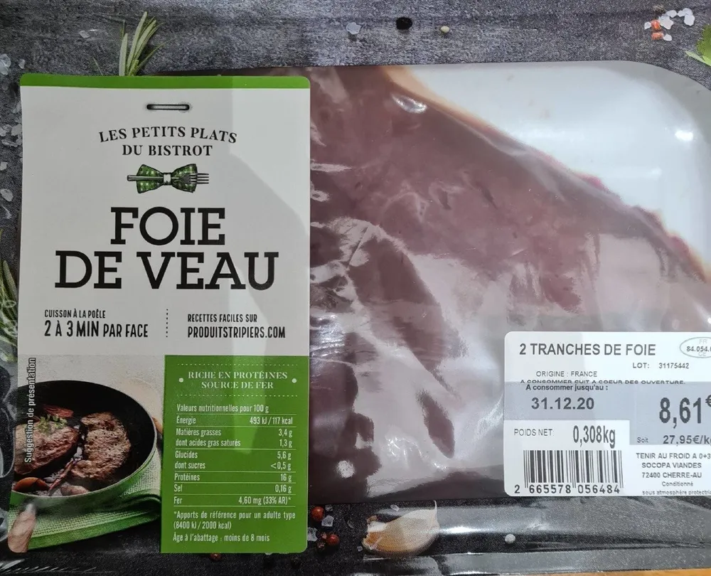 Foie de veau