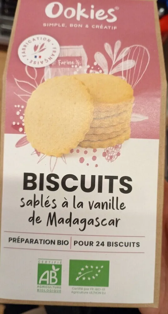Biscuits sablés à la vanille de Madagascar